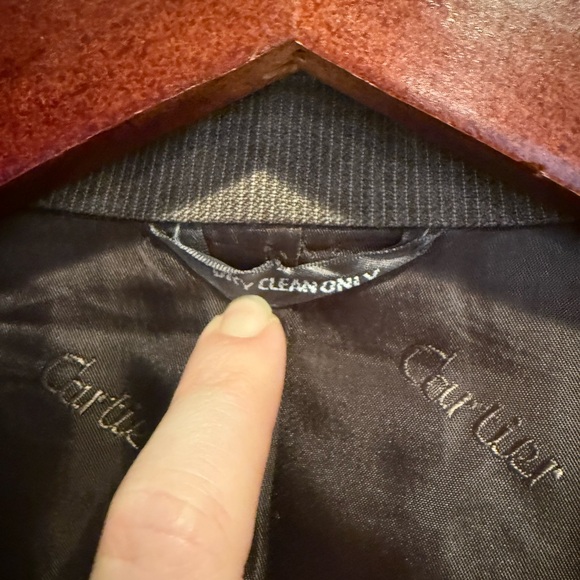 Vintage Botany 500 Mens Cartier Collection Brown Blazer Suit Jacket Sport Coat - Picture 10 of 16